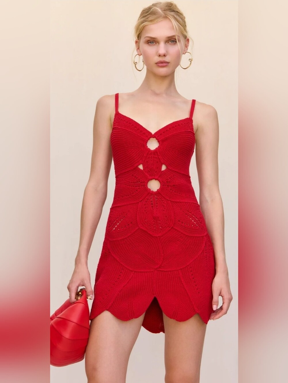Cult Gaia MARLOW KNIT DRESS Small